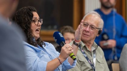 Setkání rodin osvoboditelů se studenty provázely emoce