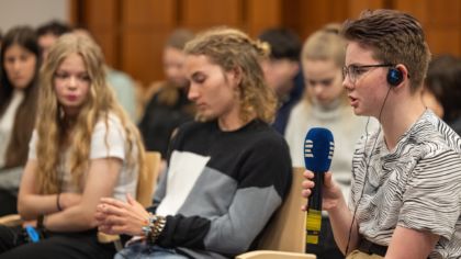 Setkání rodin osvoboditelů se studenty provázely emoce