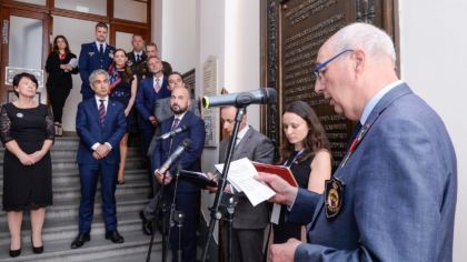 Na radnici se vzpomínalo na odhodlání a odvahu osvoboditelů