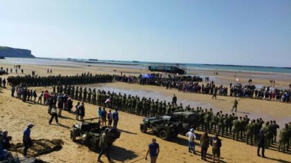 Pilsen commemorated D-Day in Normandy