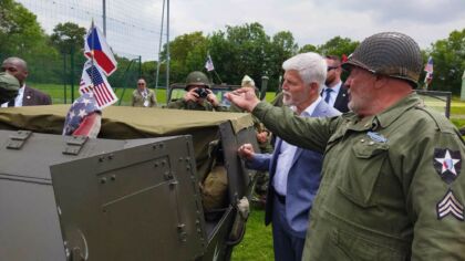 Pilsen commemorated D-Day in Normandy