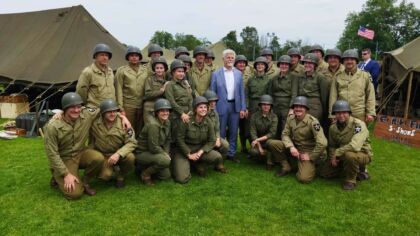 Pilsen commemorated D-Day in Normandy