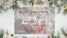 Wishing you a Merry Christmas and a Happy New Year. Looking forward to seeing you in May 2 – 6. Liberation Festival Pilsen team