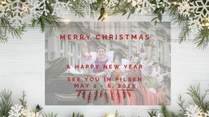 Wishing you a Merry Christmas and a Happy New Year. Looking forward to seeing you in May 2 – 6. Liberation Festival Pilsen team