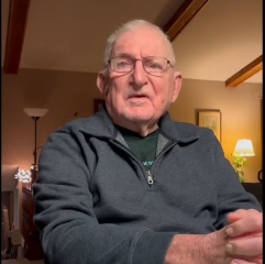 Melvin G. Voltz, liberator of southwestern Bohemia, member of the 23rd Infantry Regiment, 2nd Infantry Division, is celebrating his 100th birthday!