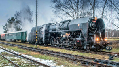 Parní vlak s lokomotivou Šlechtičnou vyjede při Slavnostech svobody na tratě Plzeňského kraje